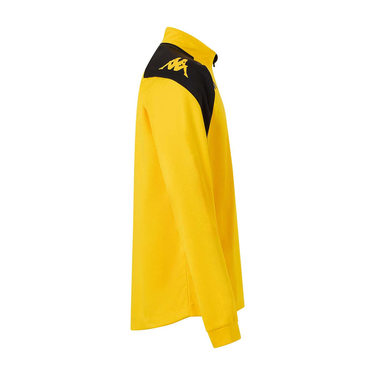 Sweatshirt manches longues garçon Lovato jaune 2/4