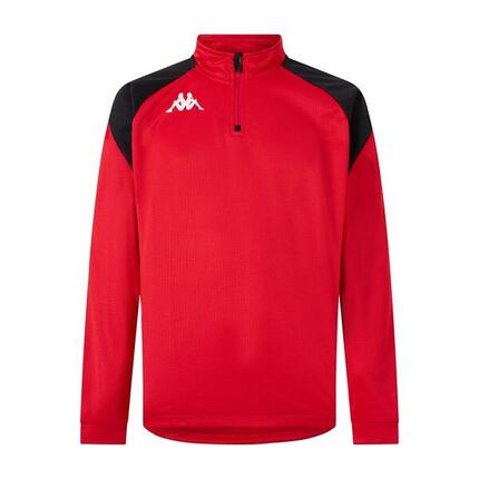Sweatshirt manches longues homme Lovato rouge