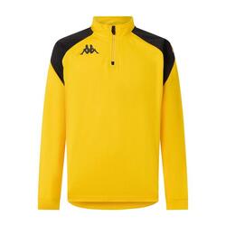 Sweatshirt manches longues garçon Lovato jaune