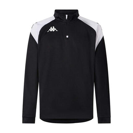 Sweatshirt manches longues garçon Lovato noir