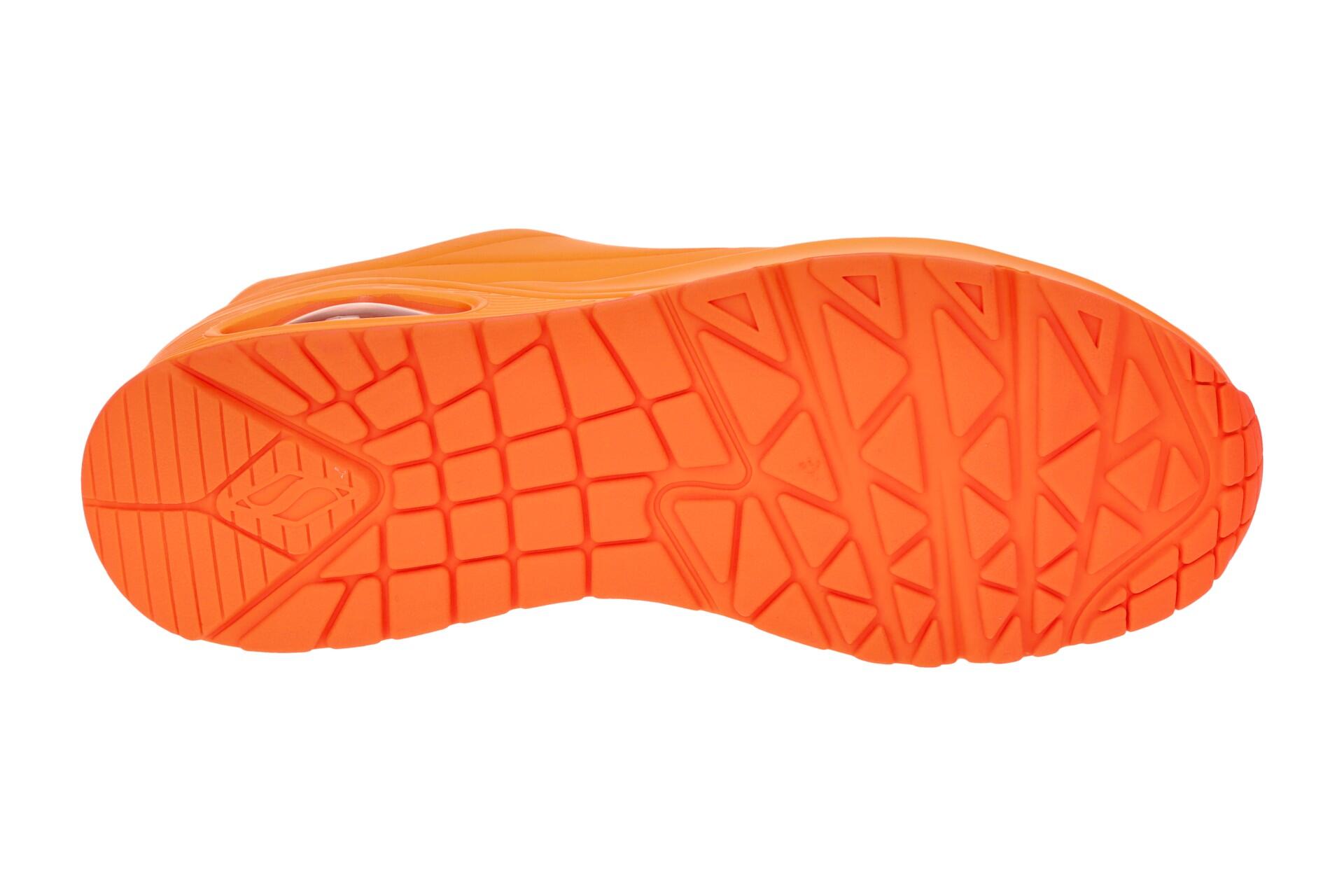 Chaussures Femmes Skechers Uno Night Shades orange 7/7