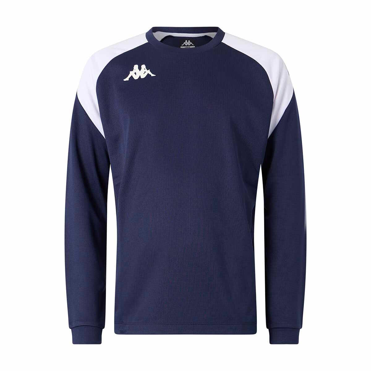 Sweatshirt manches longues garçon Lido bleu 1/4