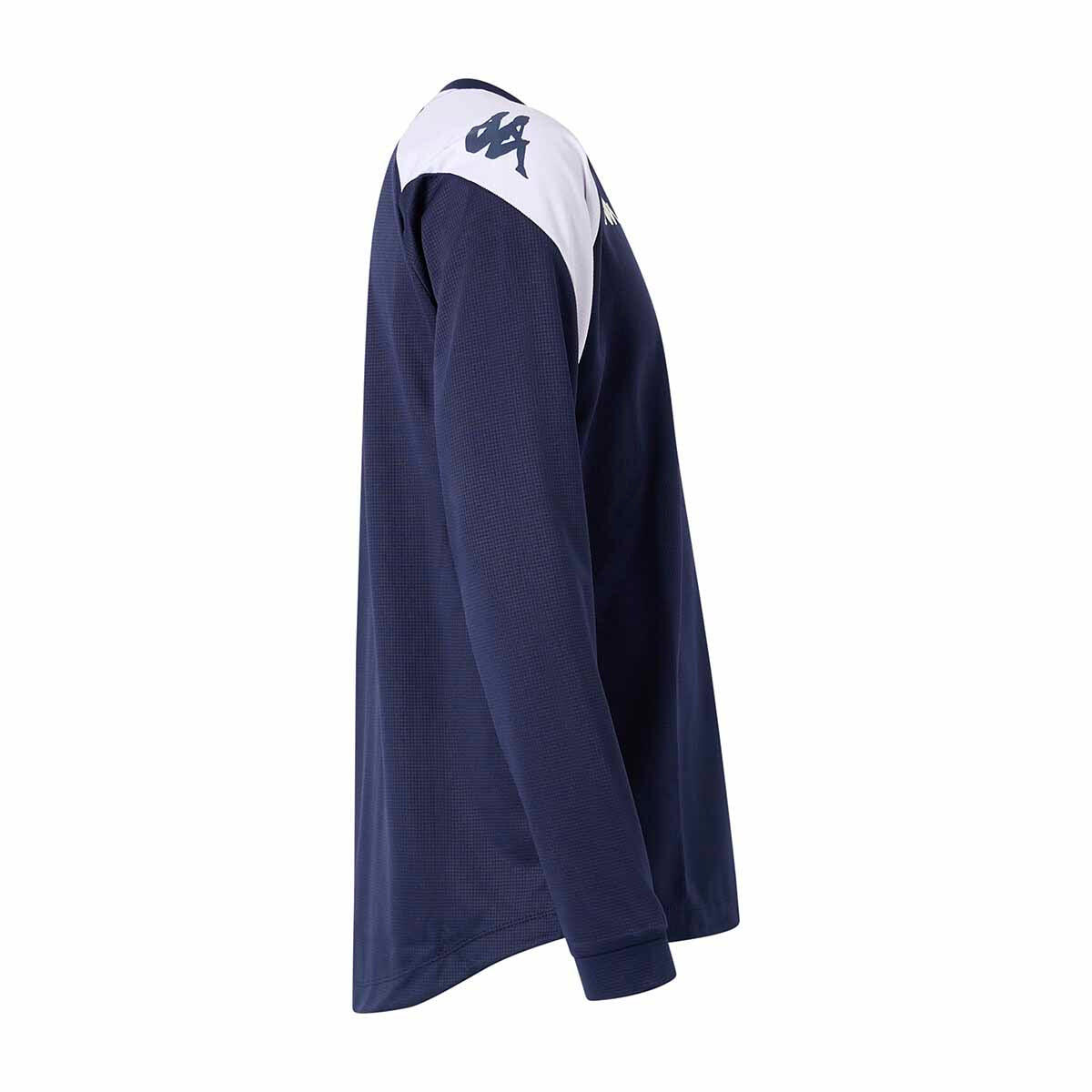 Sweatshirt manches longues garçon Lido bleu 2/4
