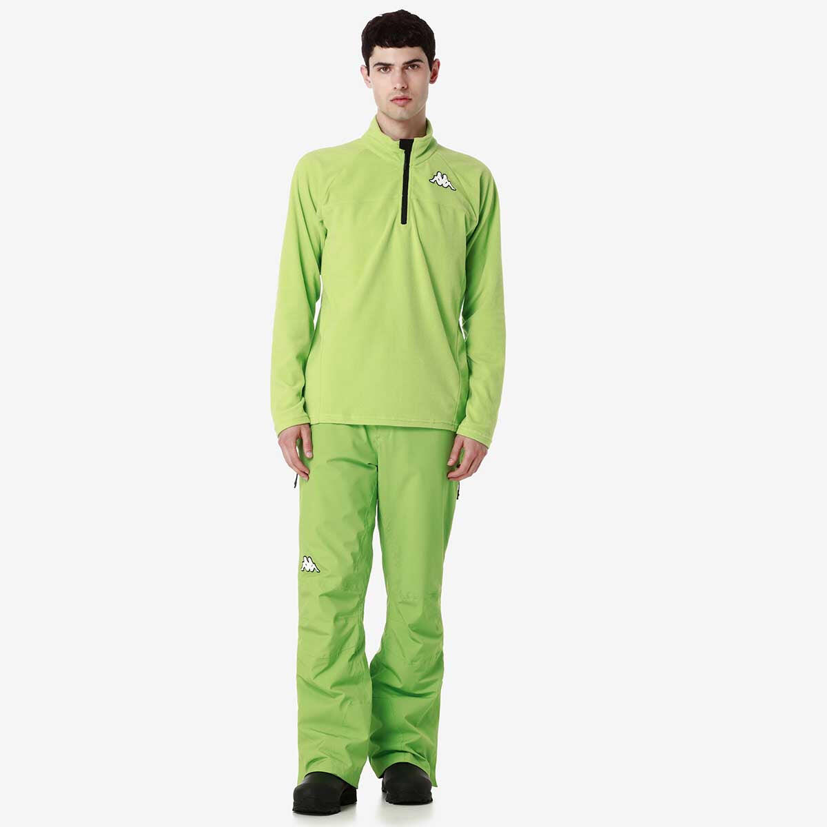 Sweatshirt manches longues adulte 8Cento 818 vert 6/7