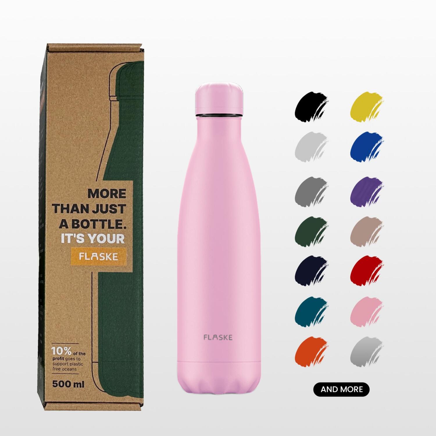 FLASKE Original Match 500ML / Flower 2/6