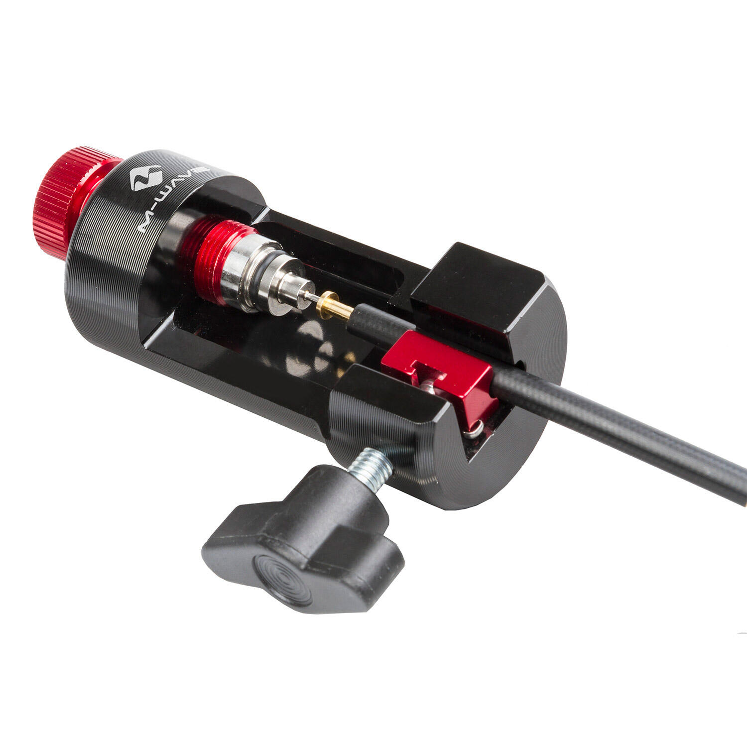 M-Wave persfitting-systeem voor hydraulische remleidingen, zwart/rood. 6/6