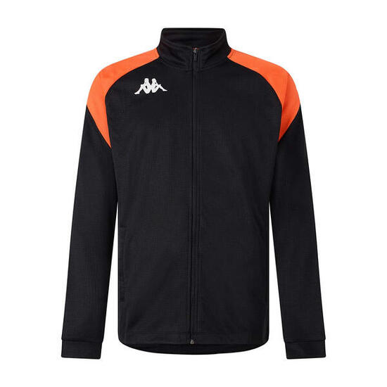 Sweatshirt manches longues garçon Lenno noir
