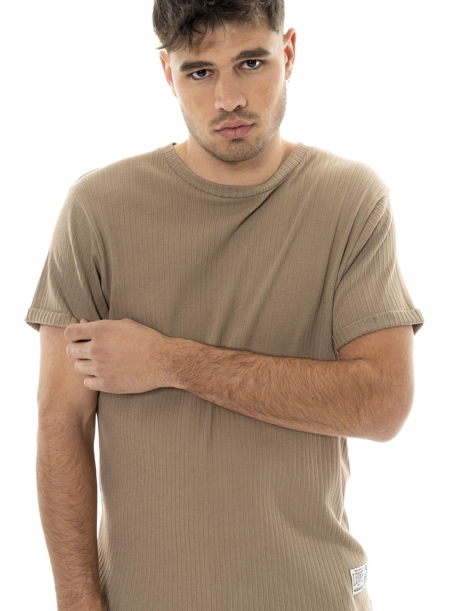 T-shirt homme côtes naturelles Leone 5/5