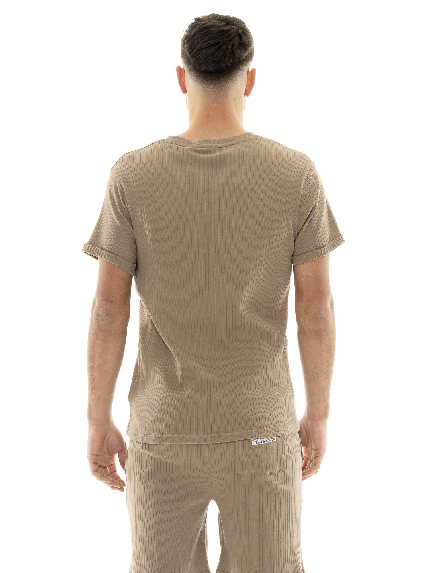 T-shirt homme côtes naturelles Leone 4/5