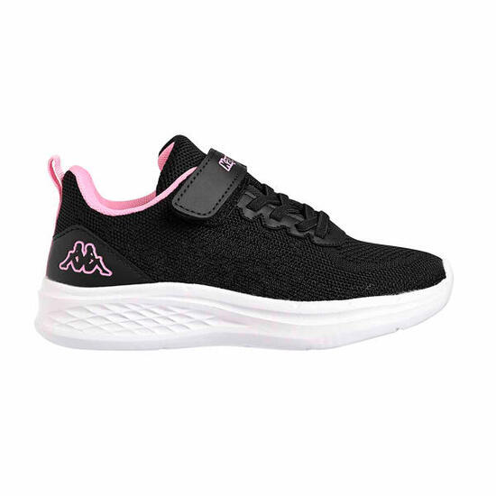 Baskets garçon Logo Lenom noir