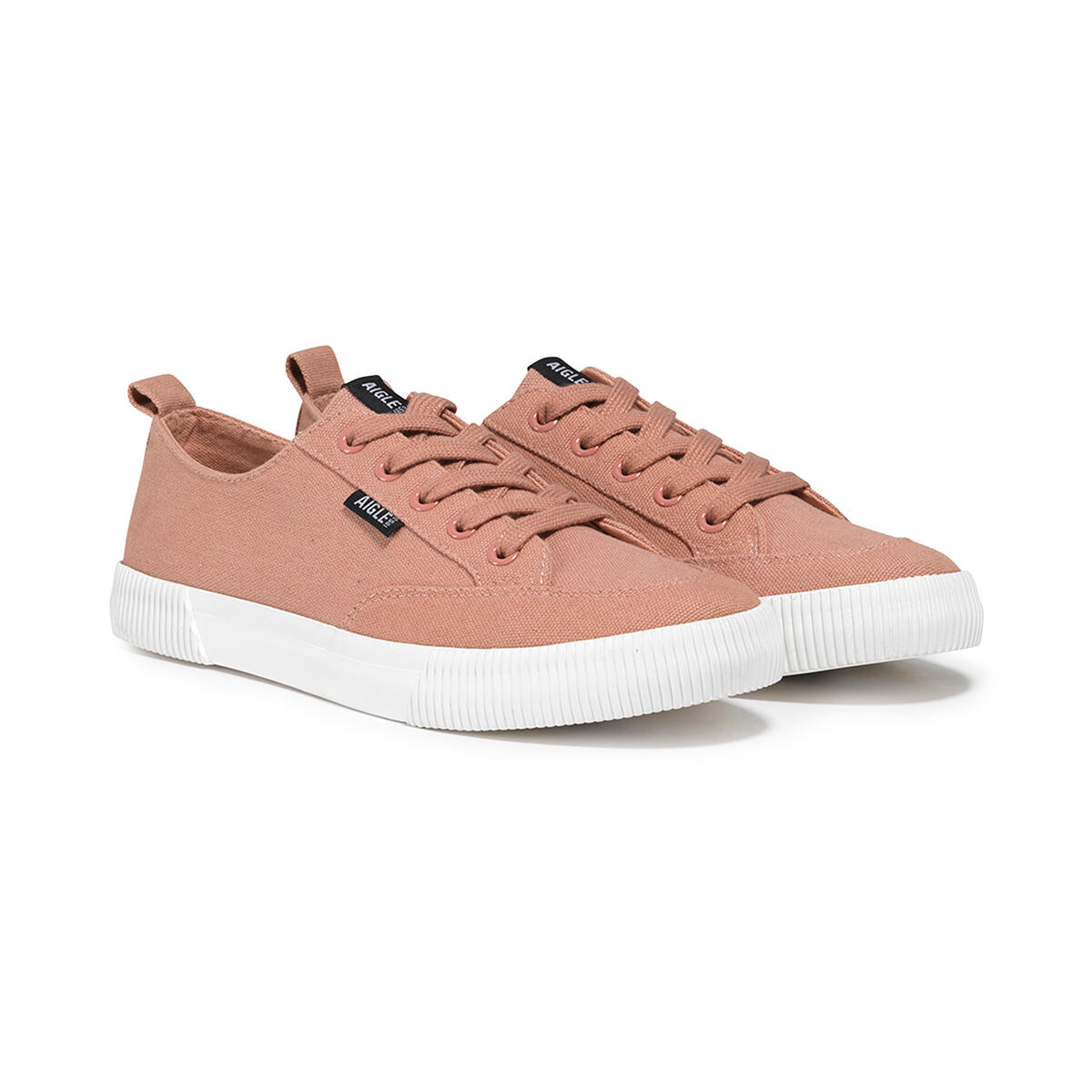 Basket basse en coton TAMARIX W Femme Rose pale 2/4