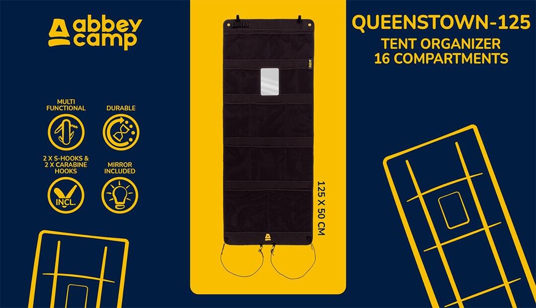 Accesorio para tienda organizador 16 bolsillos Abbey Camp® Queenstown-125 5/5