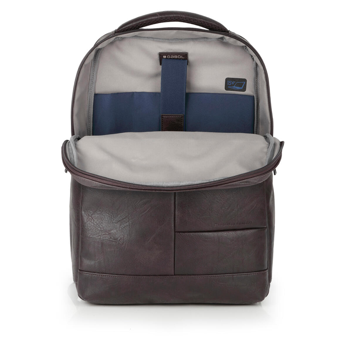 Mochilas para portátil Gabol Command de piel sintética con dos compartimentos 4/6
