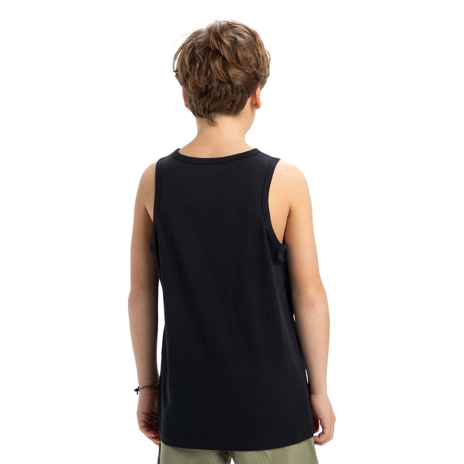 Muscle-Tanktop EV THREE SEAS Schwarz Junge 5/6