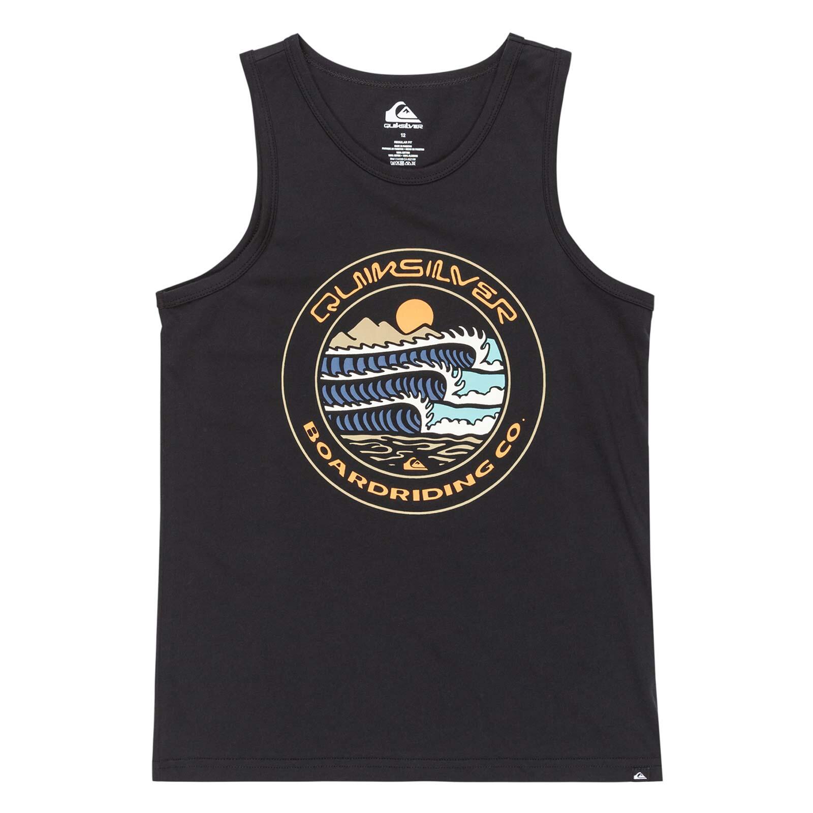 Muscle-Tanktop EV THREE SEAS Schwarz Junge 6/6