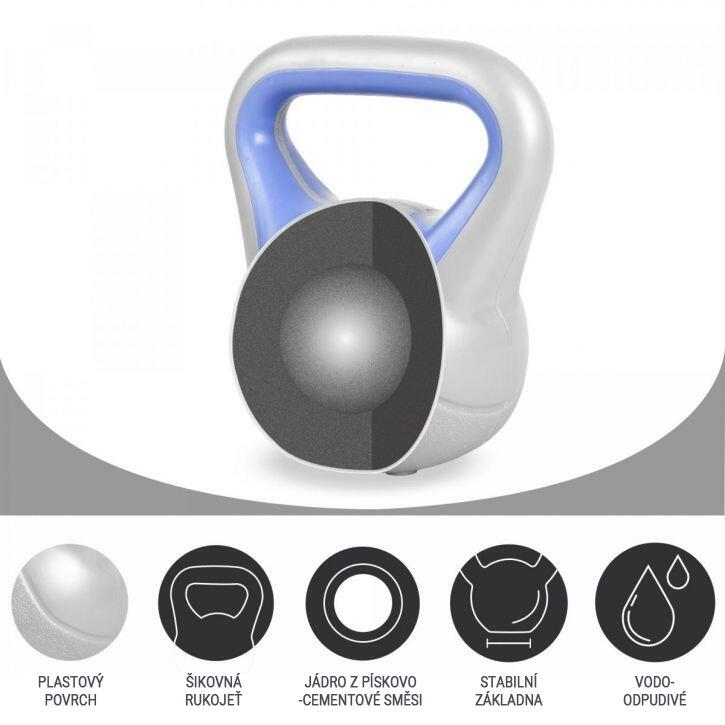 KETTLEBELL PLASTIQUE | STYLISH | MUSCULATION | AU CHOIX DE 2KG À 20KG 7/7