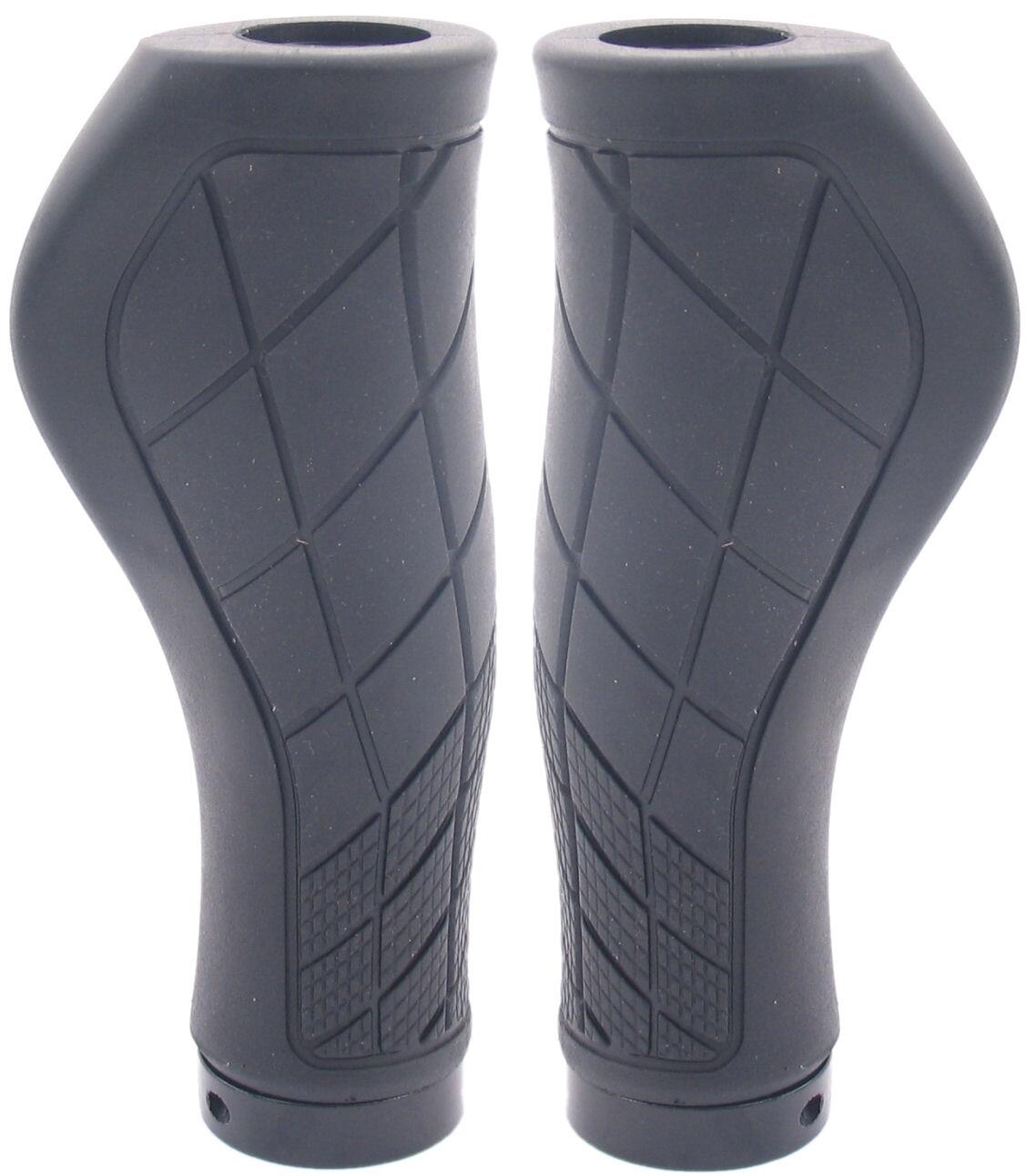 Chwyty Ergocity Z Pierścieniem Blokującym - 2*136Mm - Czarne (Na Karcie)