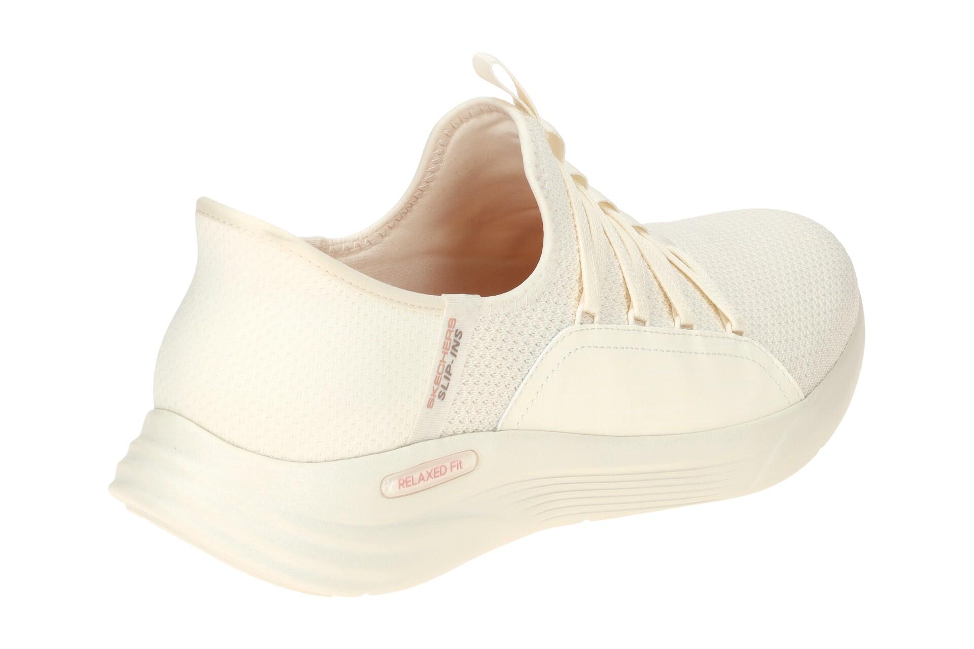 Skechers RELAXED FIT SPORT Damenschuhe - bequeme Slipper - Halbschuhe beige 4/7