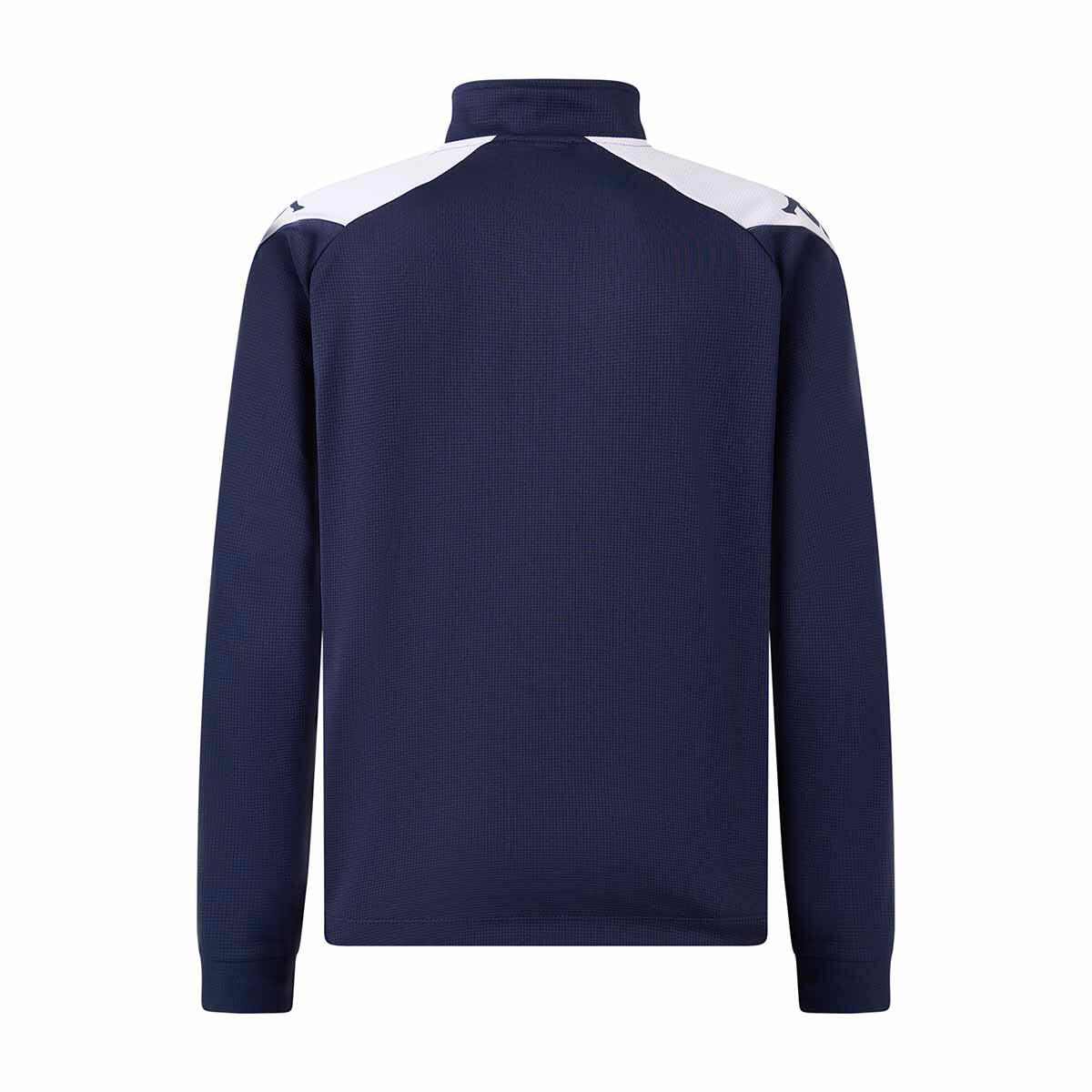 Felpa da bambino in poliestere riciclato blu da calcio 4/7
