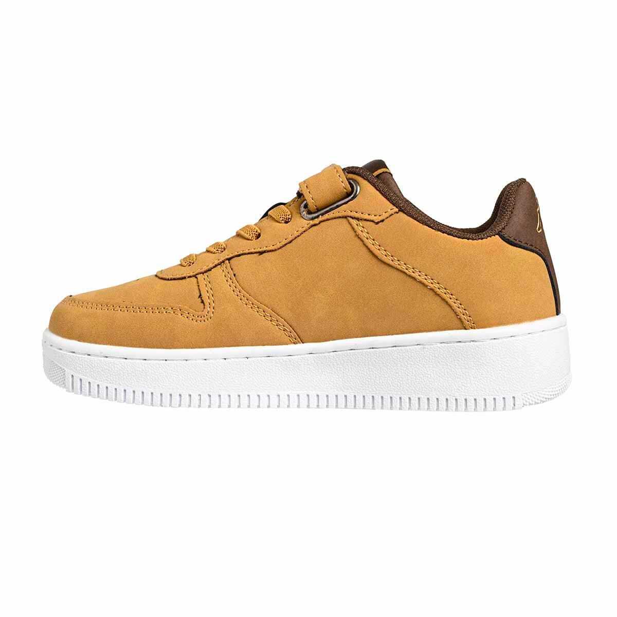 Baskets garçon Logo Maserta 4 Ev camel 4/6