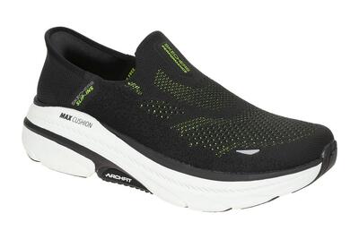 Skechers MAX CUSHIONING Schuhe schwarz Arch Fit SLIP-INS 220565