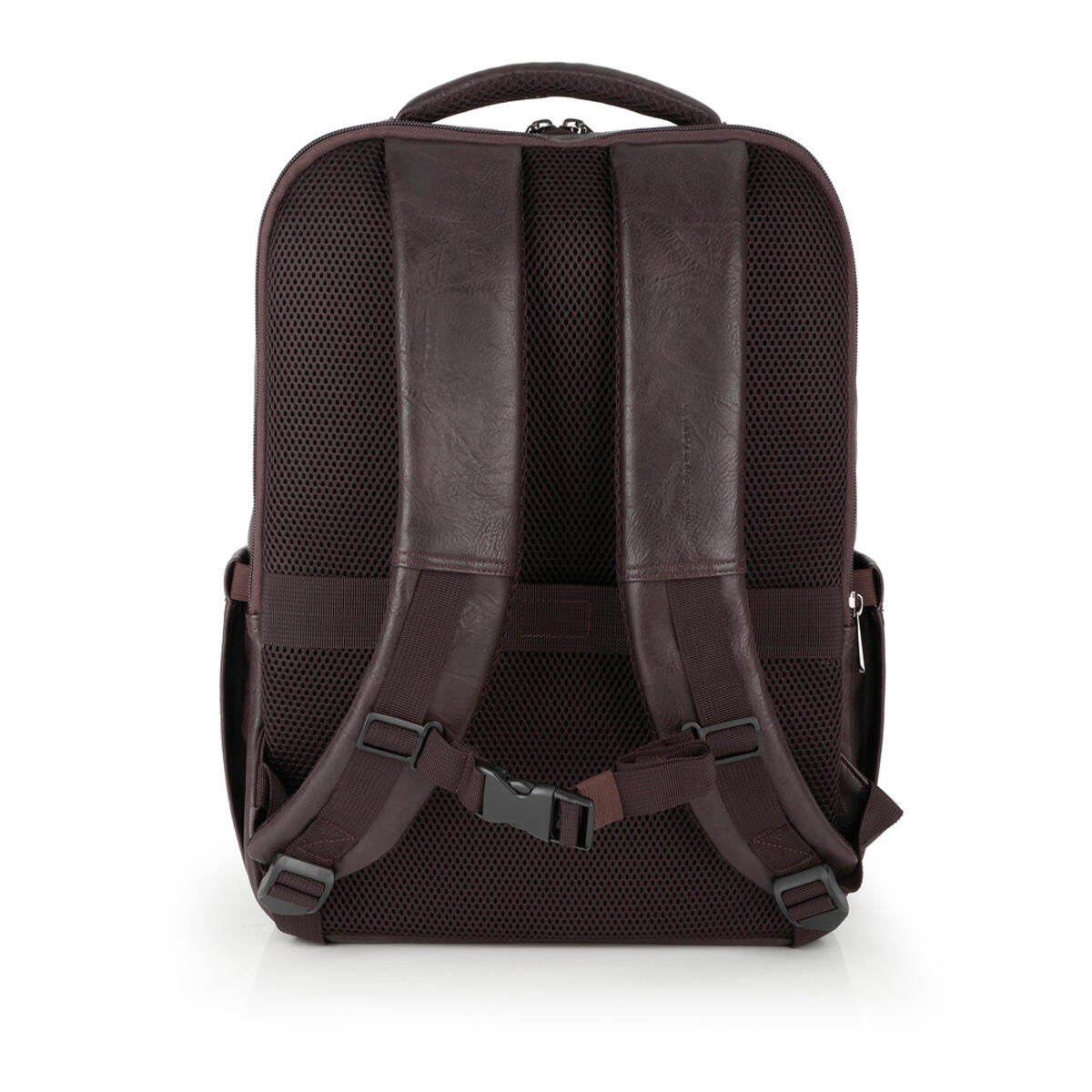 Mochila para portátil Gabol Command de piel sintética con acople para maleta 3/6