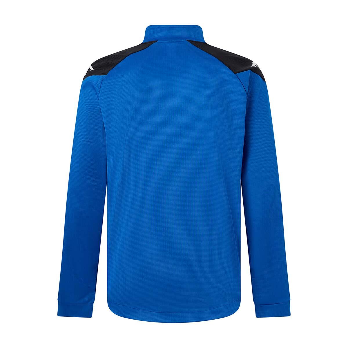 Sweatshirt manches longues garçon Lenno bleu 4/4