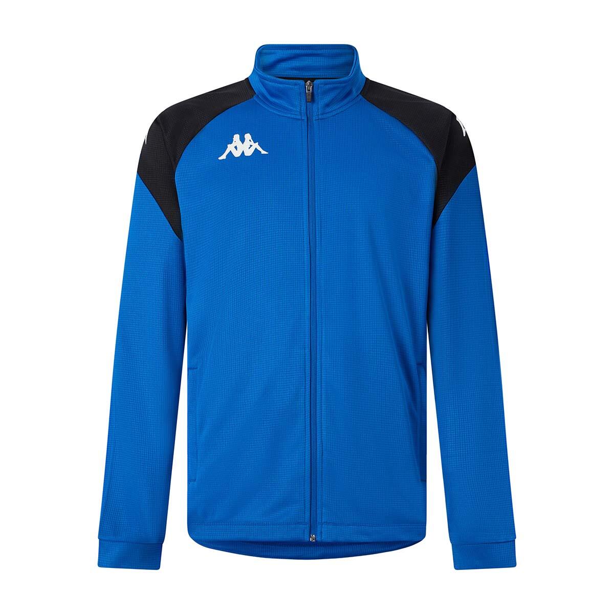Kappa - Sweatshirt Manches Longues Garçon Lenno Bleu - Veste - Bleu - Decathlon