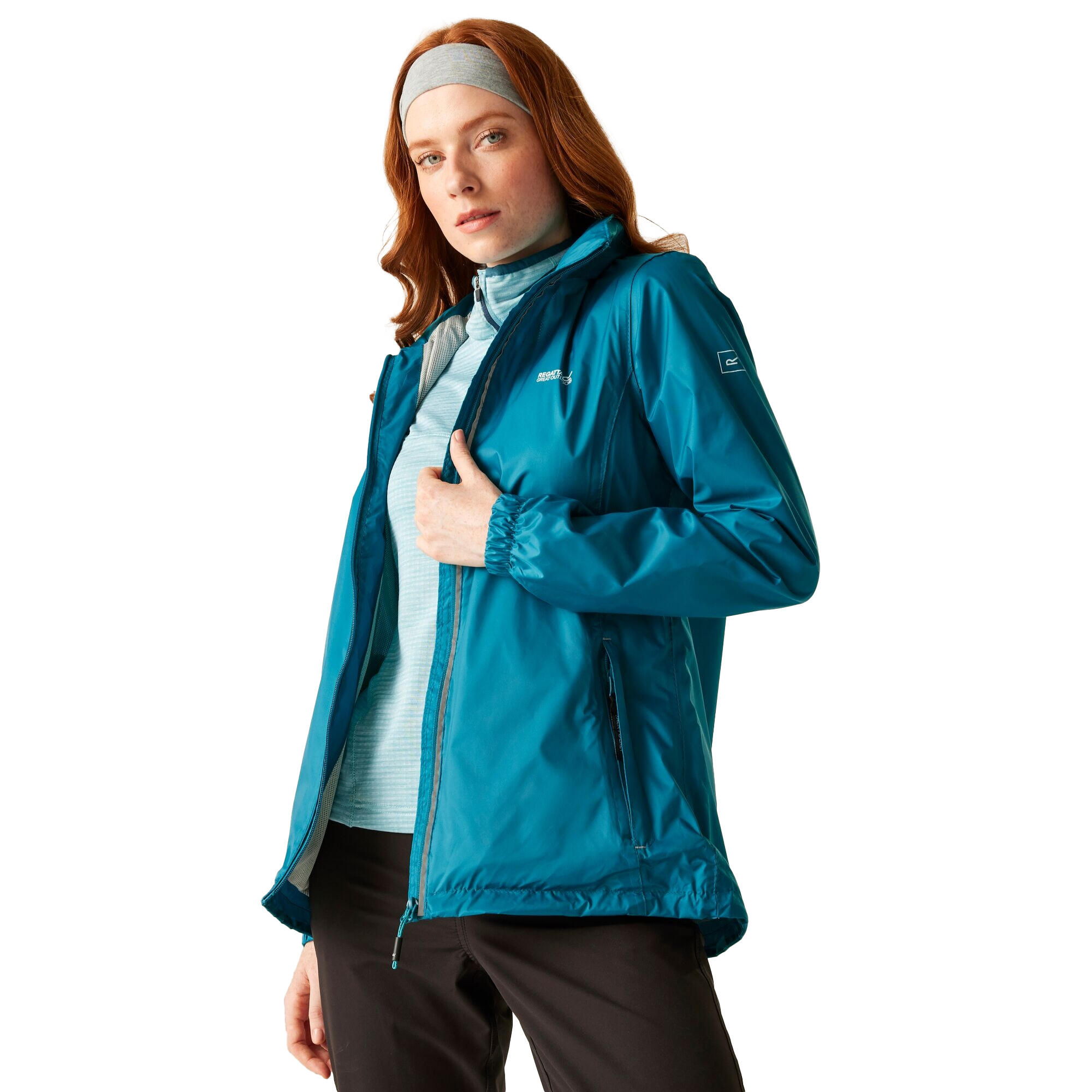 Veste Imperméable CORINNE Femme (Bleu Sarcelle) 4/5