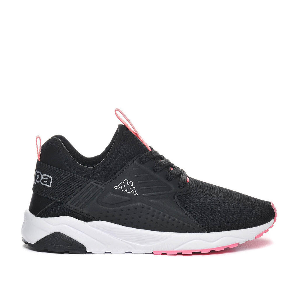 Girls' Kappa San Puerto Black/Pink Trainers