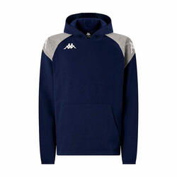 Hoodie manches longues garçon Lianto bleu