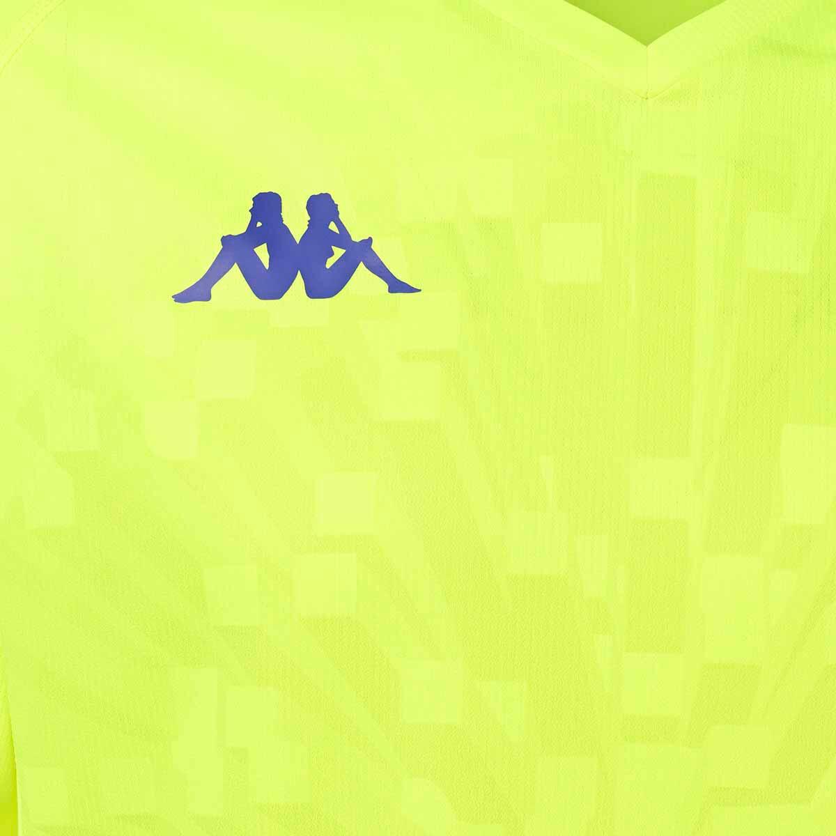 Maillot football homme Kombat Goalkeeper jaune 4/4
