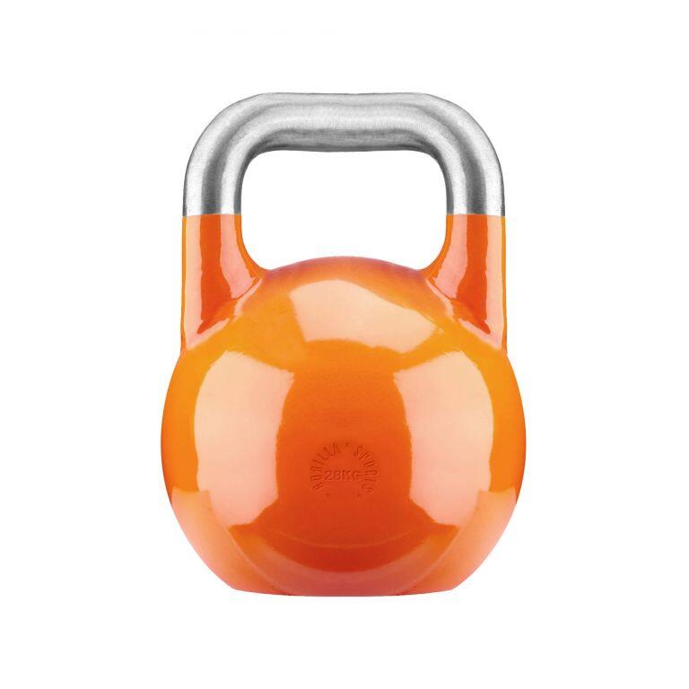 Gorilla Sports - Kettlebell De Compétition | Musculation | Poids Au Choix De 8kg À 40kg - Kettlebell - Orange - Decathlon
