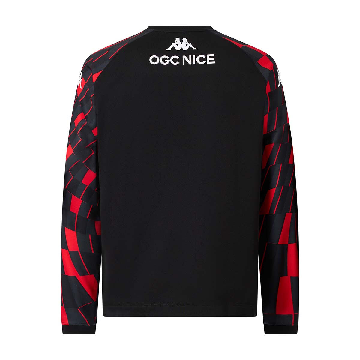 Maglia Prematch maniche lunghe bambino OGC Nice Pro 2025/26 4/4