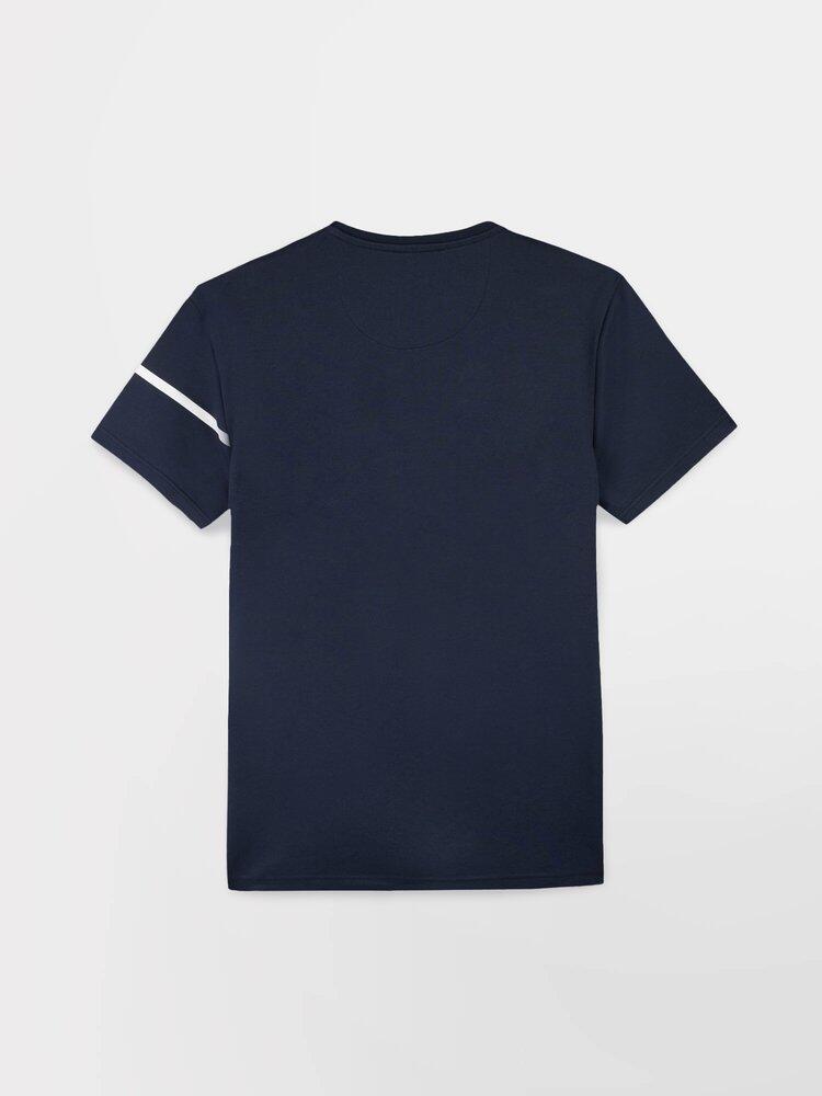 Camiseta de hombre TBS BRICETEE azul marino 5/5