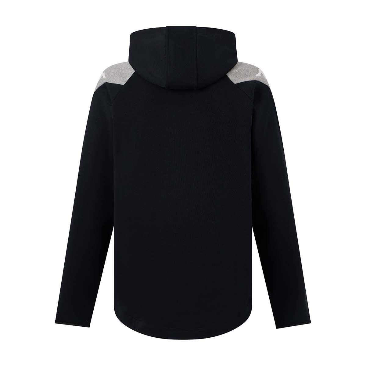 Hoodie manches longues garçon Lianto noir 4/4