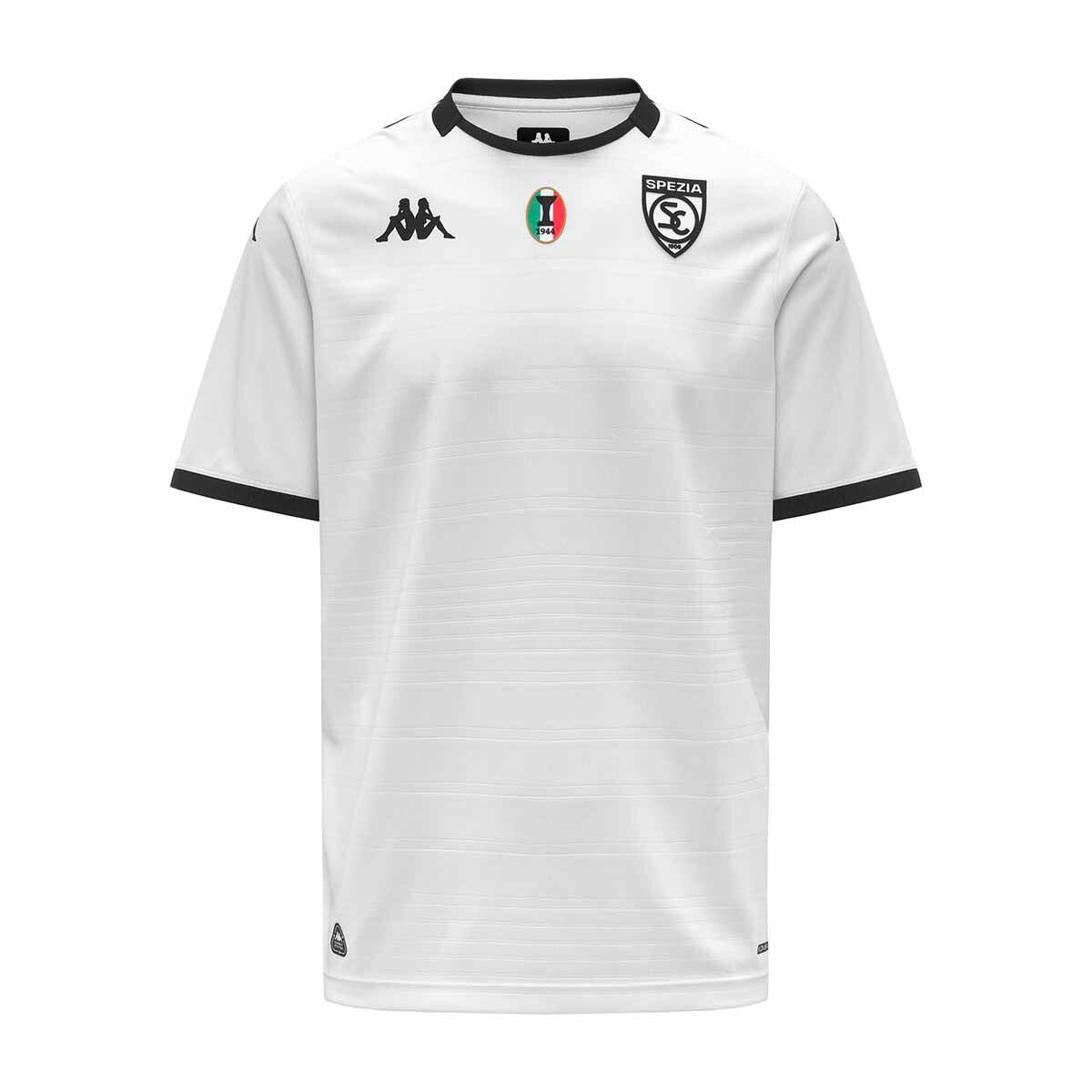 Kappa - Maillot Kombat Home Homme Spezia Calcio 25/26 - Maillot Manches Courtes - Blanc - Decathlon