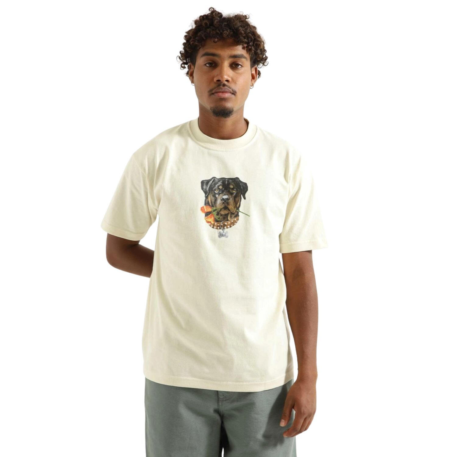 HUF Big Poppy heren t-shirt wandelen 2/6