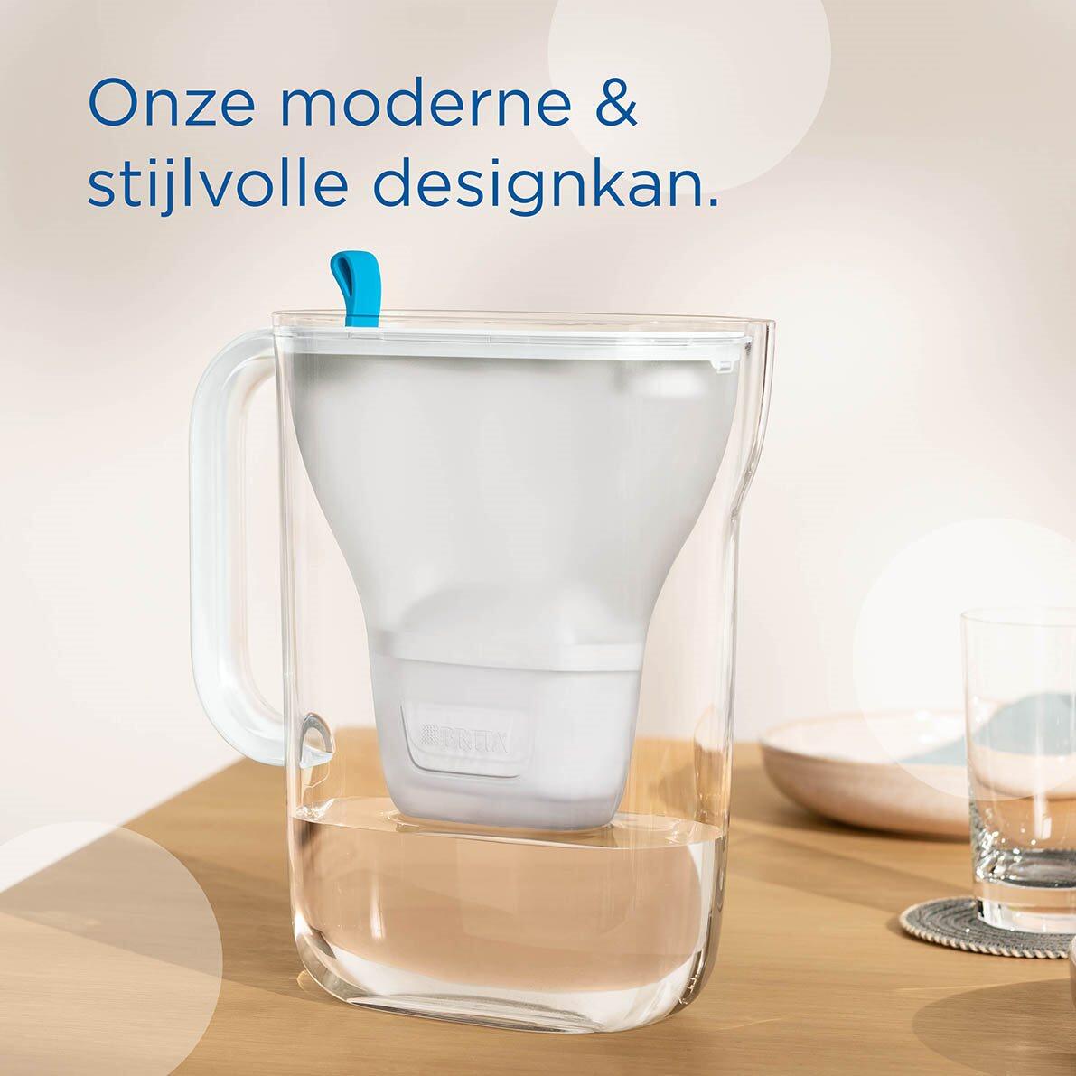 BRITA Style Waterfilterkan 2,4L - Blauw - incl. 3 MAXTRA PRO ALL-IN-1 Filters 3/7