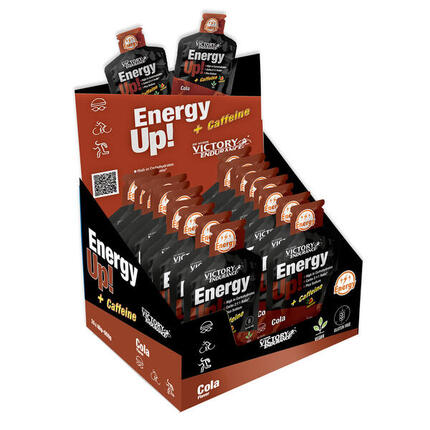 Gels énergétiques - Energy Up! + Caffeine - Cola