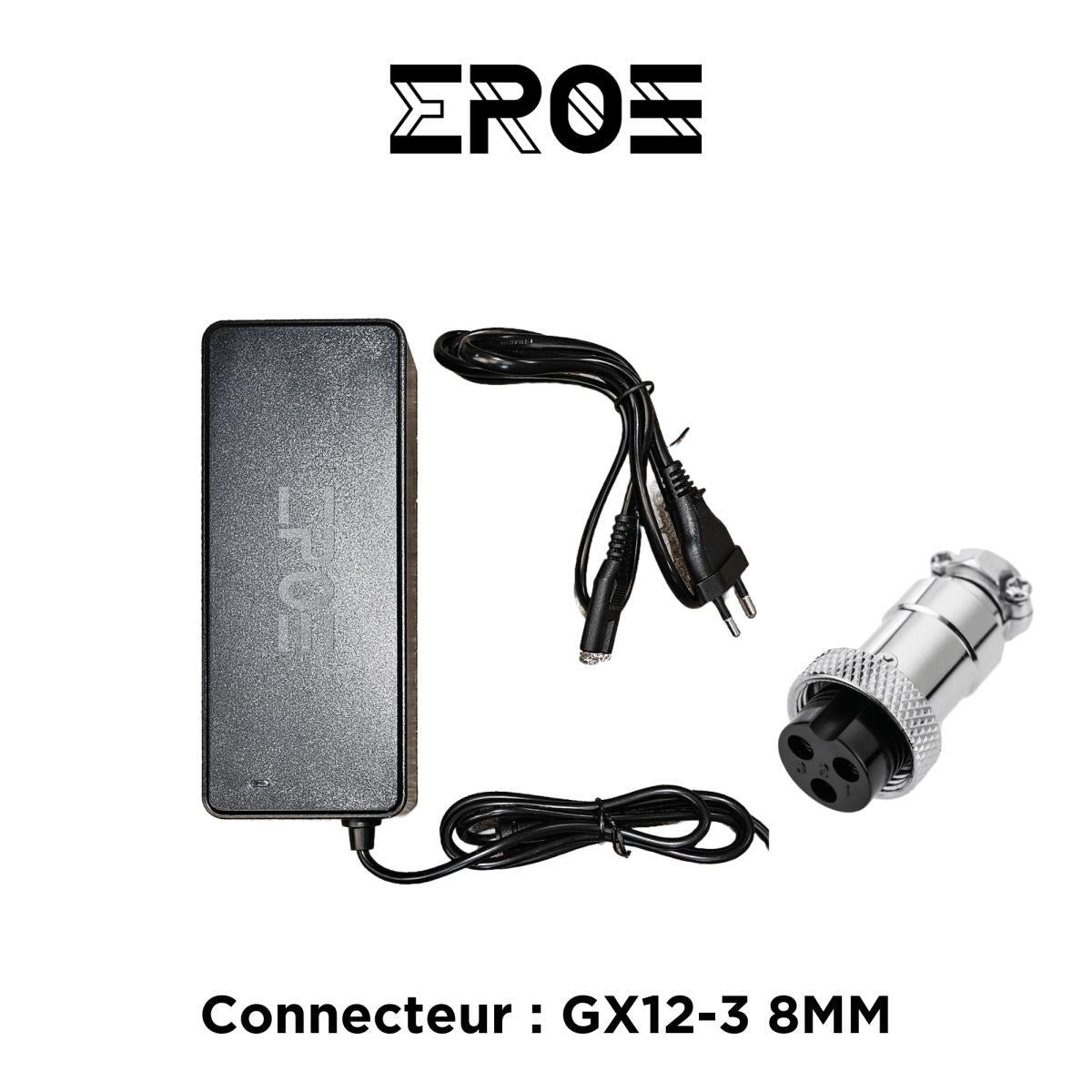 Chargeur Rapide Universel de Trottinette Électrique pour Batterie 52V 1/6