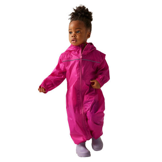 Professional Combinaison De Pluie Bébés (Rouge Clair)