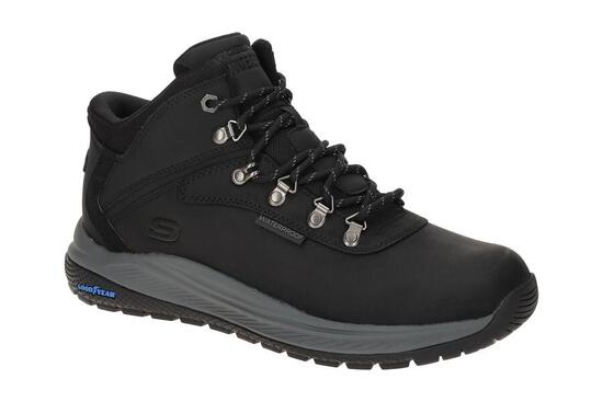 Skechers Meroe Schuhe Mid Sneaker schwarz wasserdicht SLIP-INS