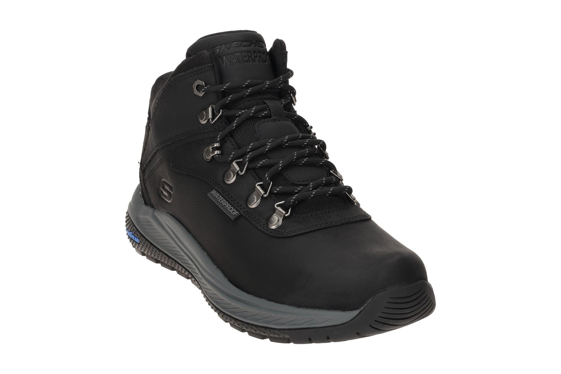 Skechers Meroe Schuhe Mid Sneaker schwarz wasserdicht SLIP-INS 3/7