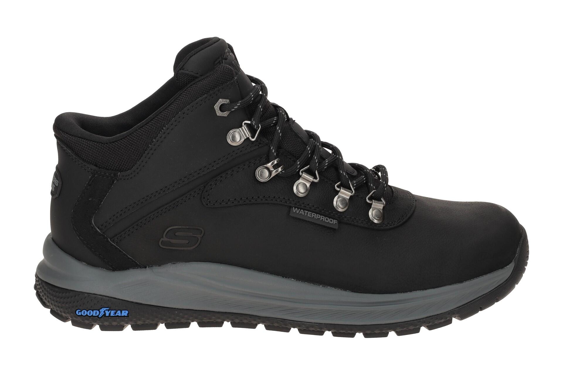 Skechers Meroe Schuhe Mid Sneaker schwarz wasserdicht SLIP-INS 2/7