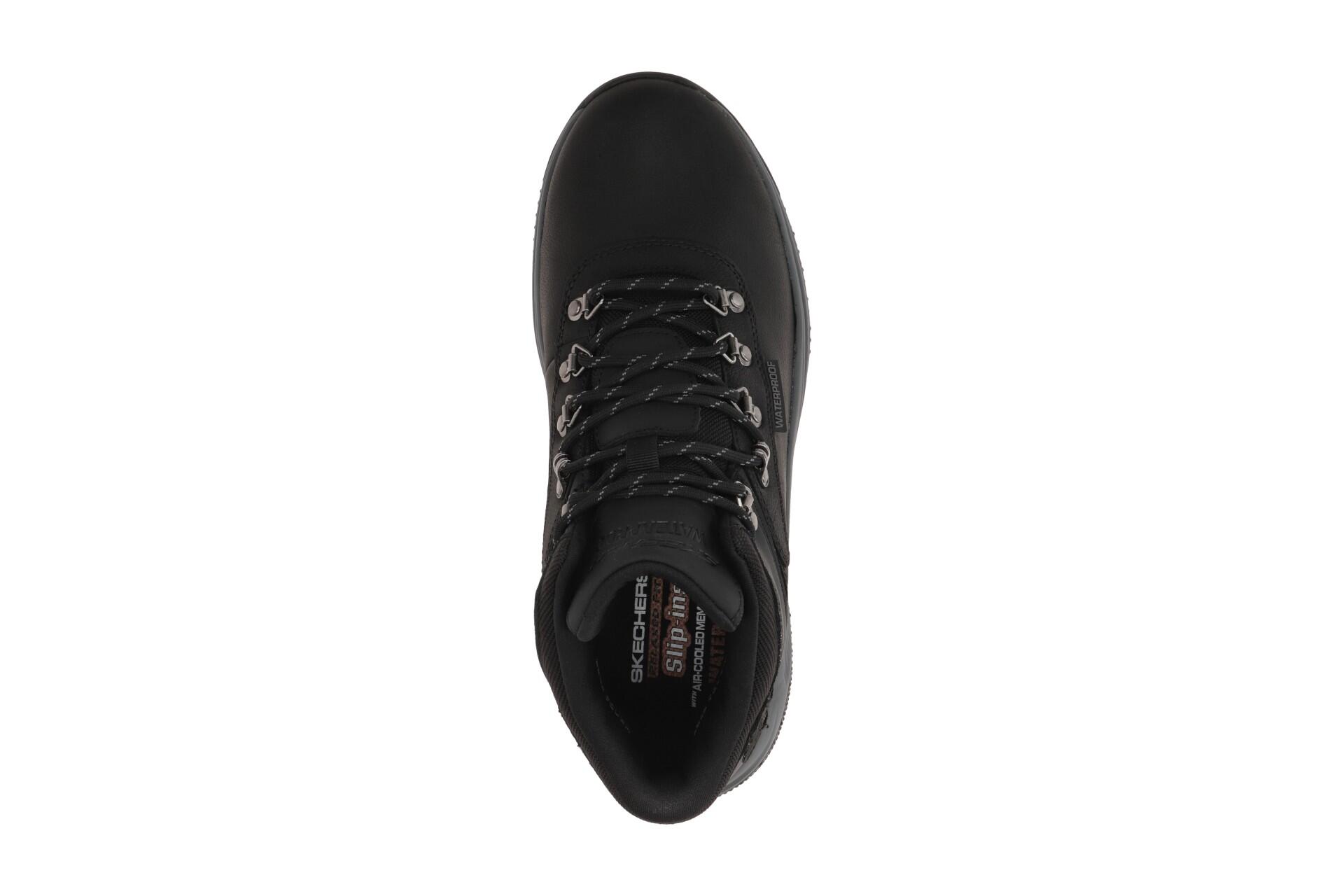 Skechers Meroe Schuhe Mid Sneaker schwarz wasserdicht SLIP-INS 6/7