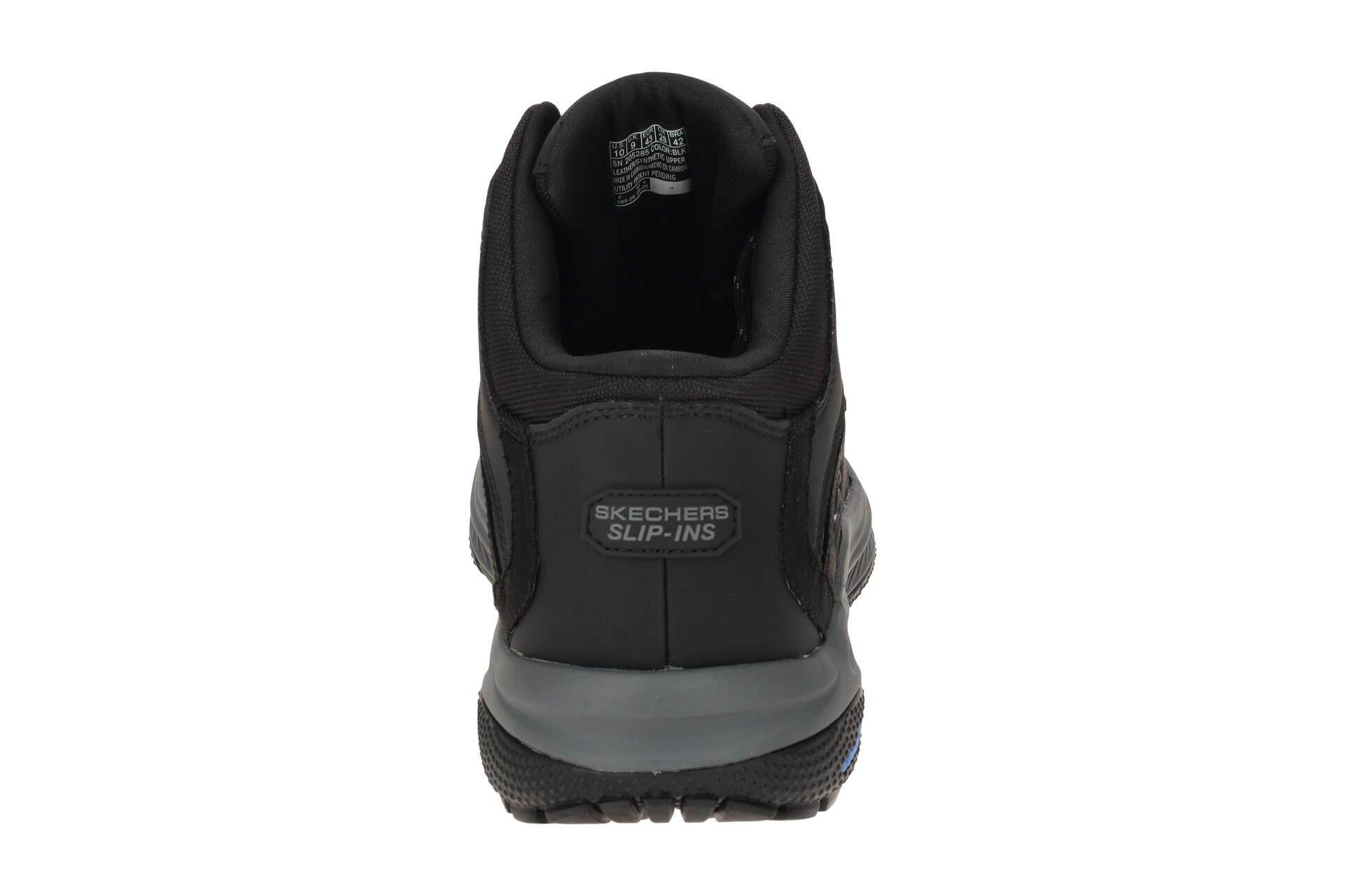 Skechers Meroe Schuhe Mid Sneaker schwarz wasserdicht SLIP-INS 5/7