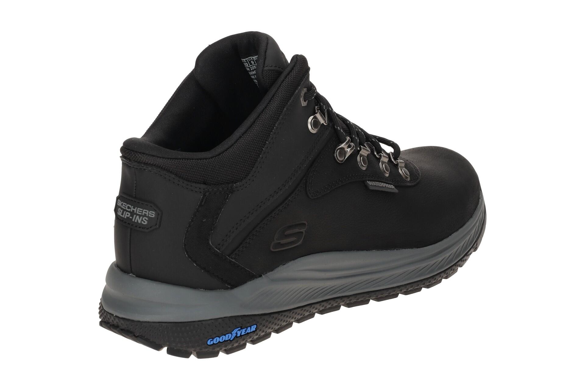 Skechers Meroe Schuhe Mid Sneaker schwarz wasserdicht SLIP-INS 4/7