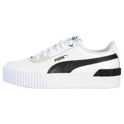 Dames casual sneakers puma carina lift wit