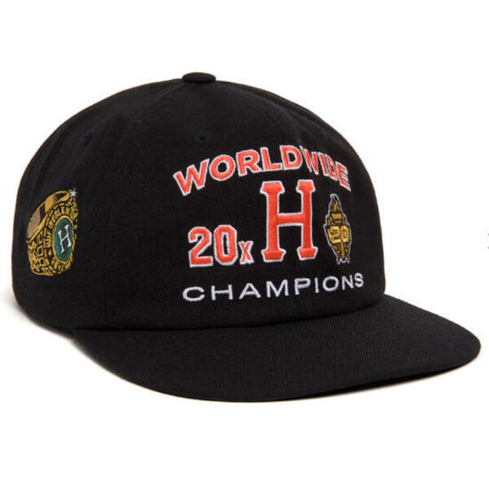 Berretto da uomo HUF 20th Anniversary snapback in cotone nero